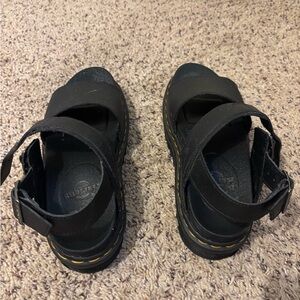 Dr. Martens Black Platform Sandals